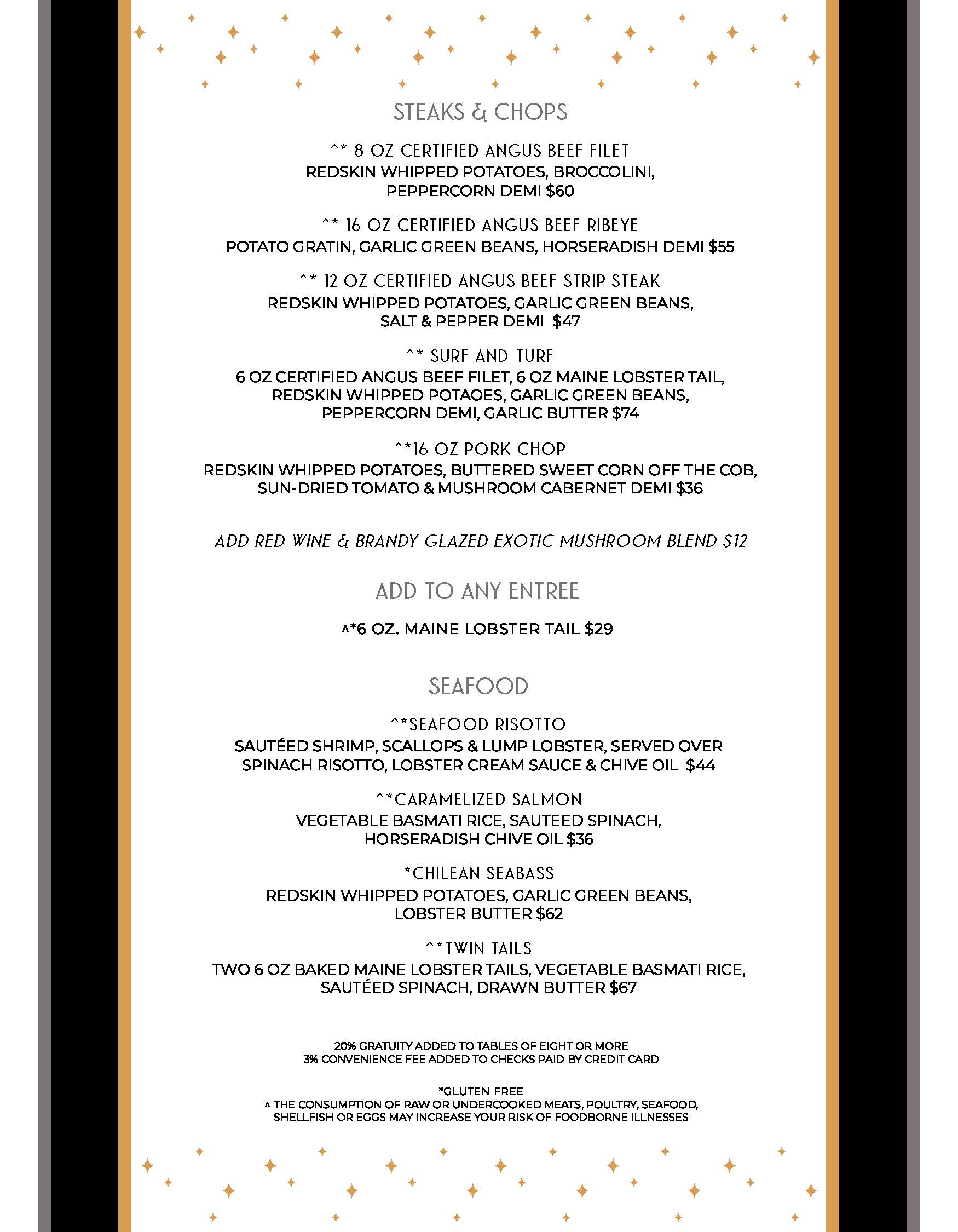 26 NYE MENU_Page_2 - Trivs Restaurant & Lounge | Steakhouse Strongsville